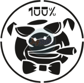 Свинка 100%
