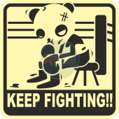 Keep fighting