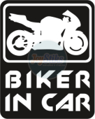 Biker in car 2