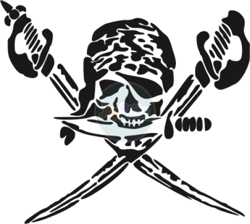 Пират череп 3